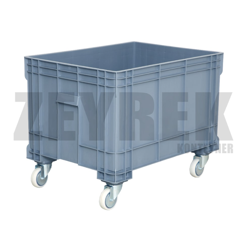 2000K TEKERLEKLİ PLASTİK TEKNE KASA 