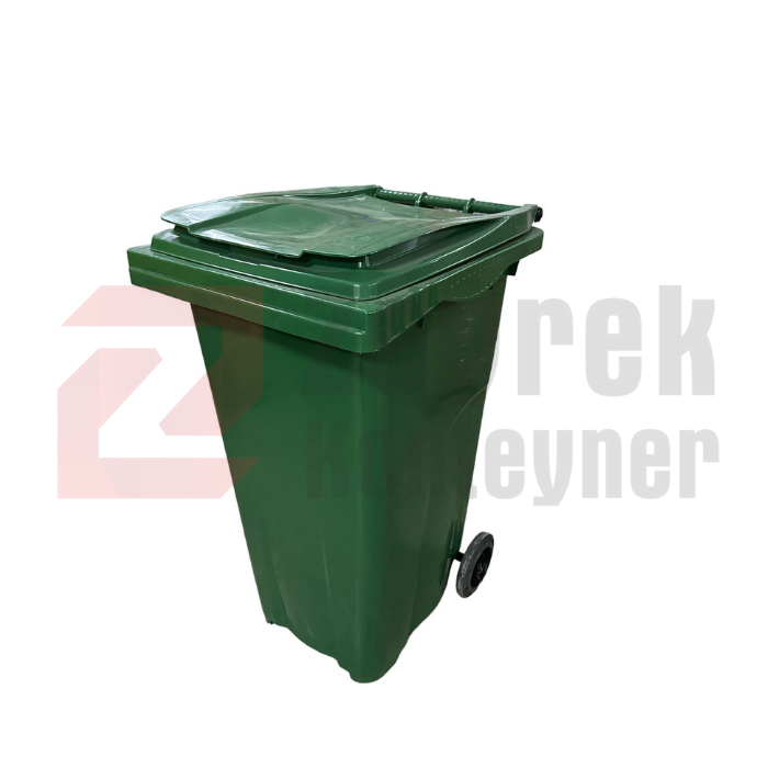 240 LİTRE PLASTİK ÇÖP KONTEYNERİ