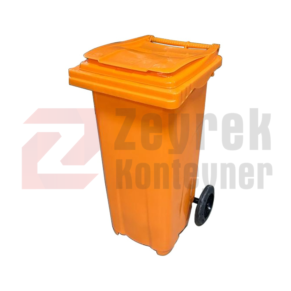 120 LİTRE PLASTİK ÇÖP KONTEYNERİ